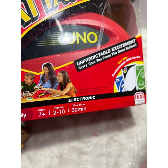 Uno Attack Electronic Family Card Game For Ages 7+ - Picture 3 of 5